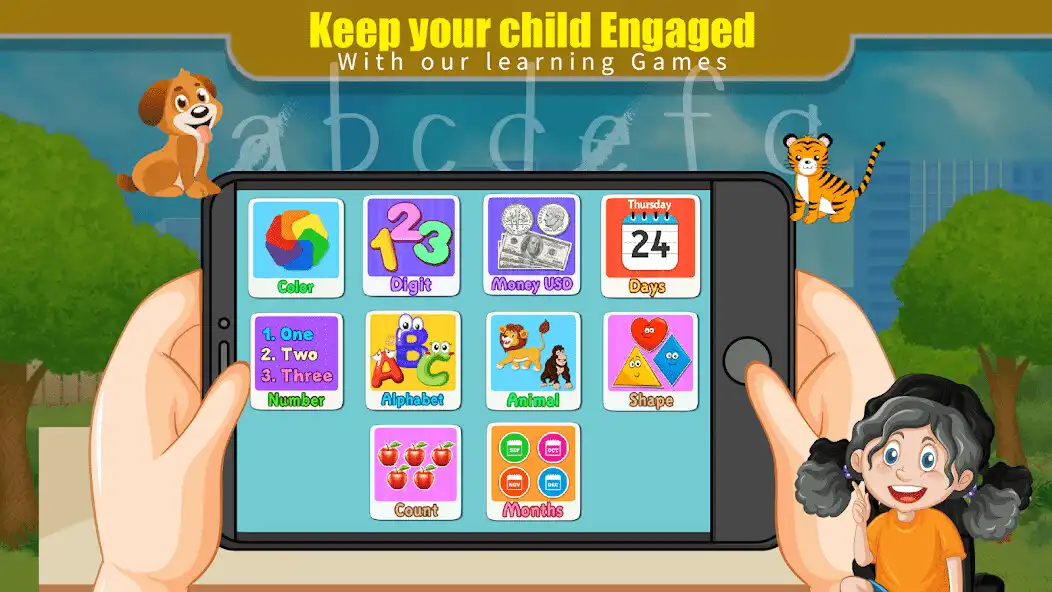 Play Kids Educational Learning Game  and enjoy Kids Educational Learning Game with UptoPlay