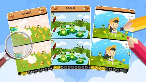 Play Kids Find the differences  Puzzle - child game  and enjoy Kids Find the differences  Puzzle - child game with UptoPlay