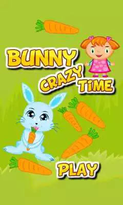 Play Kids Game-Crazy Bunny Veggie