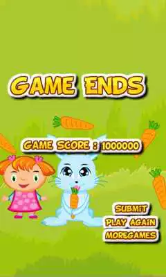 Play Kids Game-Crazy Bunny Veggie