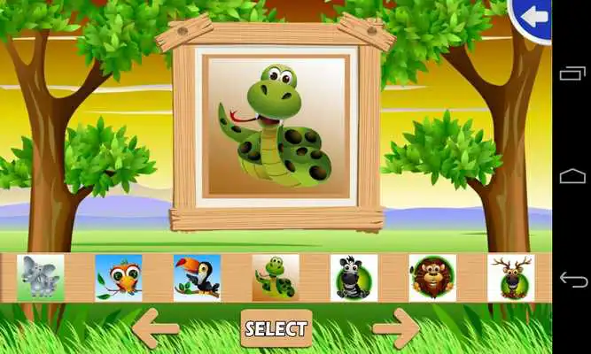 Play Kids Games Puzzle Wild Animals