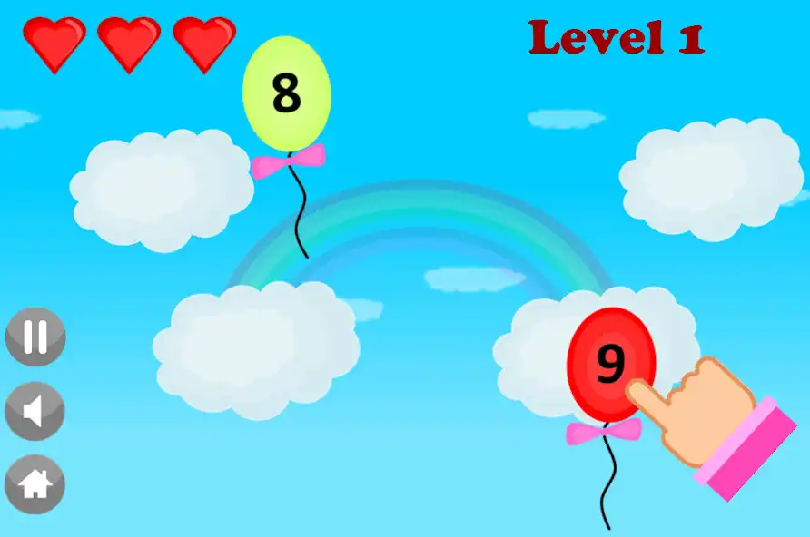 Play Kids Math 123 as an online game Kids Math 123 with UptoPlay