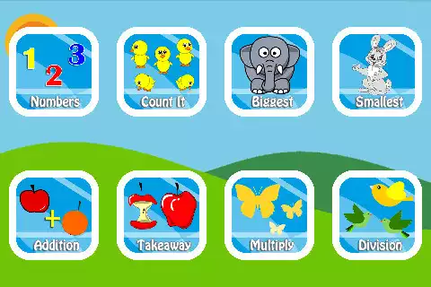 Play Kids Maths - Count, Add/Subtract, Multiply/Divide.  and enjoy Kids Maths - Count, Add/Subtract, Multiply/Divide. with UptoPlay