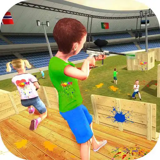 Play Kids Paintball Combat Shooting APK