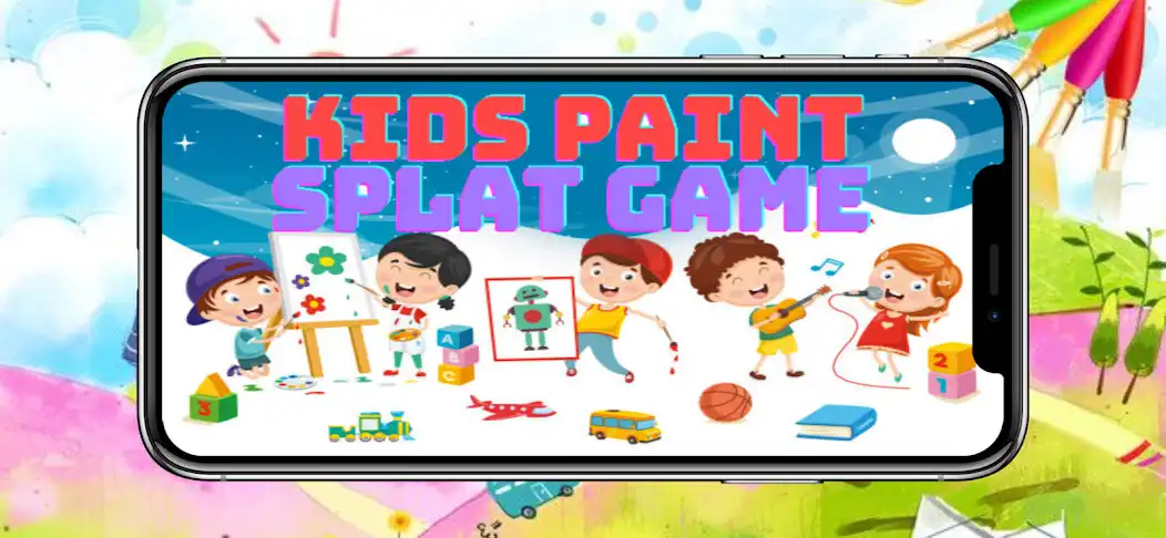 Play Kids Paint Splat Game  and enjoy Kids Paint Splat Game with UptoPlay