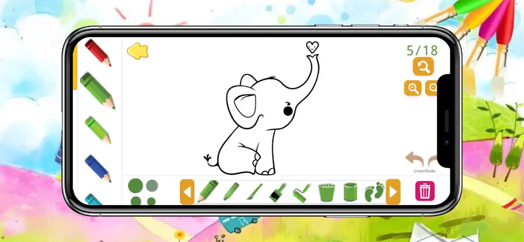 Play Kids Paint Splat Game as an online game Kids Paint Splat Game with UptoPlay