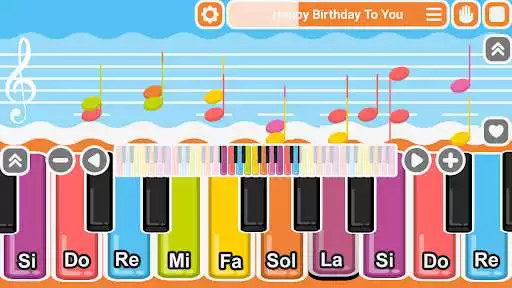 Play Kids Piano as an online game Kids Piano with UptoPlay