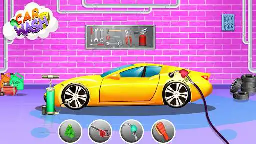 Play Kids Sports Car Wash Games  and enjoy Kids Sports Car Wash Games with UptoPlay