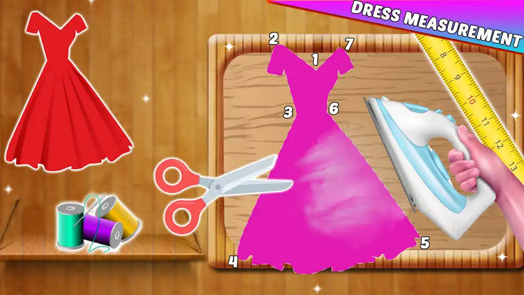 Play Kids Tailor Shop - Sew Clothes  and enjoy Kids Tailor Shop - Sew Clothes with UptoPlay