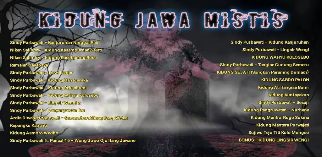 Play Kidung Jawa Mp3 Offline  and enjoy Kidung Jawa Mp3 Offline with UptoPlay