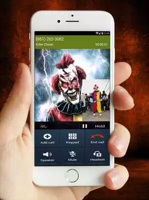 Play killer clown real call