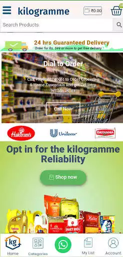 Play kilogramme- Grocery & Home Essentials Shopping as an online game kilogramme- Grocery & Home Essentials Shopping with UptoPlay