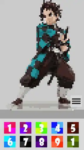 Play Kimetsu No Yaiba Pixel Art Games  and enjoy Kimetsu No Yaiba Pixel Art Games with UptoPlay