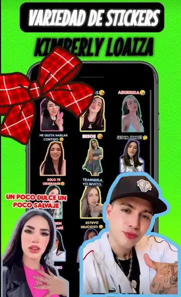 Play Kim Loaiza Stickers  and enjoy Kim Loaiza Stickers with UptoPlay