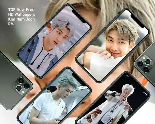 Play Kim Nam Joon HD Wallpaper of Boy Group BTS-RM KPop  and enjoy Kim Nam Joon HD Wallpaper of Boy Group BTS-RM KPop with UptoPlay