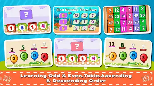 Play Kindergarten Math as an online game Kindergarten Math with UptoPlay