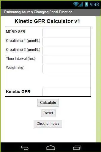 Play Kinetic GFR Calculator  and enjoy Kinetic GFR Calculator with UptoPlay