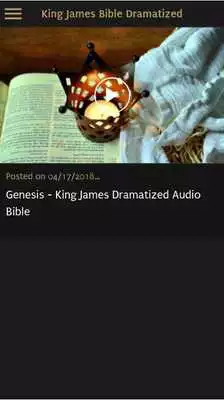 Play King James Bible Dramatized