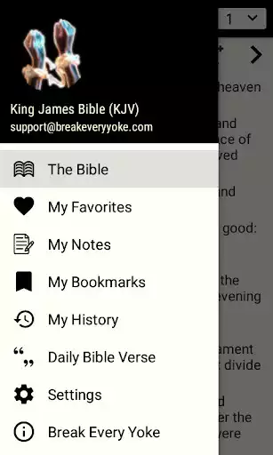 Play King James Bible (KJV)  and enjoy King James Bible (KJV) with UptoPlay