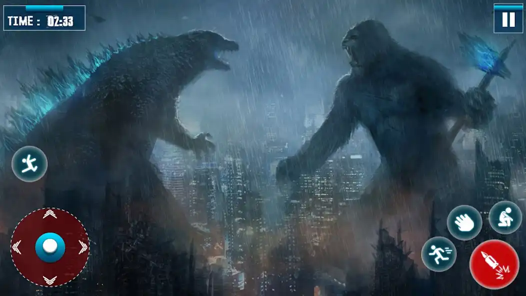 Play King Kong Fight Godzilla 3D  and enjoy King Kong Fight Godzilla 3D with UptoPlay