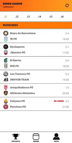 Play Kings League Resultados  and enjoy Kings League Resultados with UptoPlay