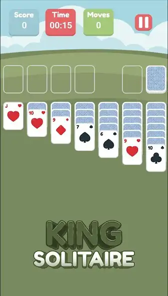 Play King Solitaire - Card Game  and enjoy King Solitaire - Card Game with UptoPlay