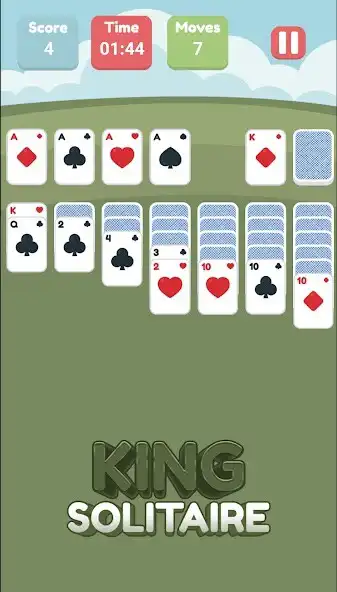 Play King Solitaire - Card Game as an online game King Solitaire - Card Game with UptoPlay