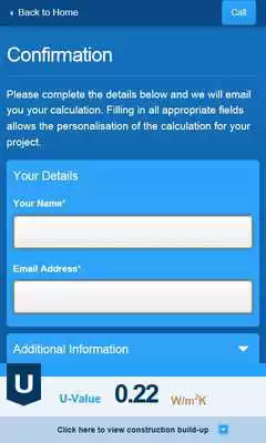 Play Kingspan U-value Calculator