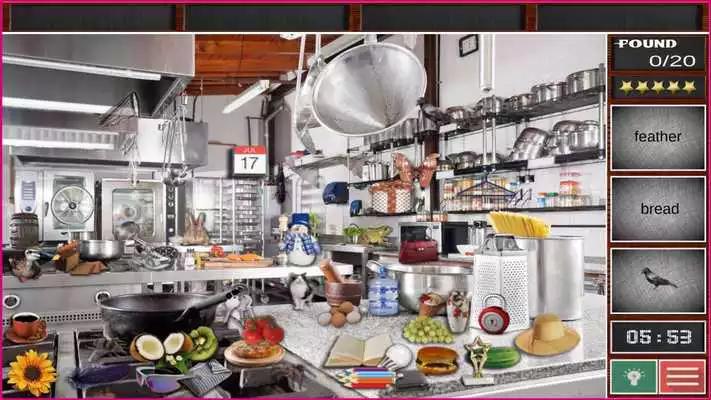 Play Kitchen Hidden Object Games