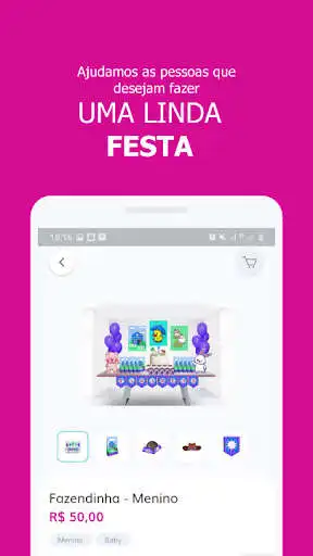 Play Kit Festa - Papelaria decorativa as an online game Kit Festa - Papelaria decorativa with UptoPlay