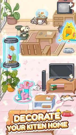 Play Kitten Home: Neko Collector as an online game Kitten Home: Neko Collector with UptoPlay