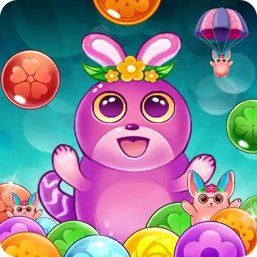 Free play online Kitty Bubble Shooter Pop: Rabbit Rescue APK