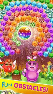 Play Kitty Bubble Shooter Pop: Rabbit Rescue