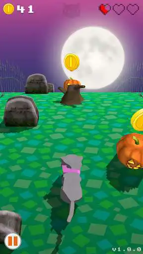 Play Kitty Hollow as an online game Kitty Hollow with UptoPlay