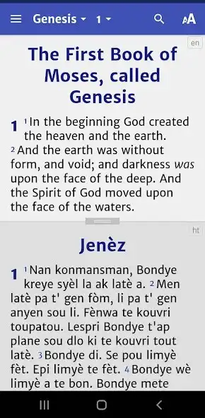 Play KJV - Haitian Creole Bible  and enjoy KJV - Haitian Creole Bible with UptoPlay