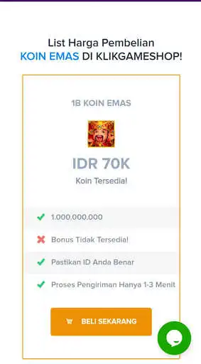 Play KLIK GAME SHOP - Layanan Mitra Koin Higgs Domino as an online game KLIK GAME SHOP - Layanan Mitra Koin Higgs Domino with UptoPlay