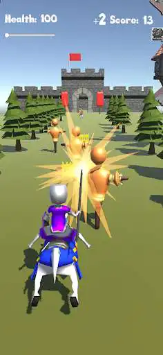 Play Knight Charge as an online game Knight Charge with UptoPlay