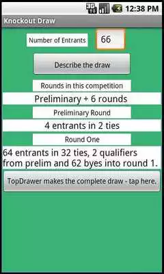 Play Knockout Draw