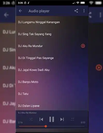 Play Koleksi Lagu Remix Jawa Mp3 Offline  and enjoy Koleksi Lagu Remix Jawa Mp3 Offline with UptoPlay