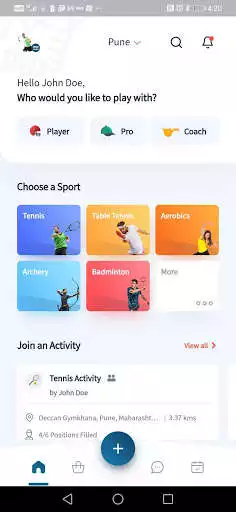 Play KOODO - Sports Networking App  and enjoy KOODO - Sports Networking App with UptoPlay