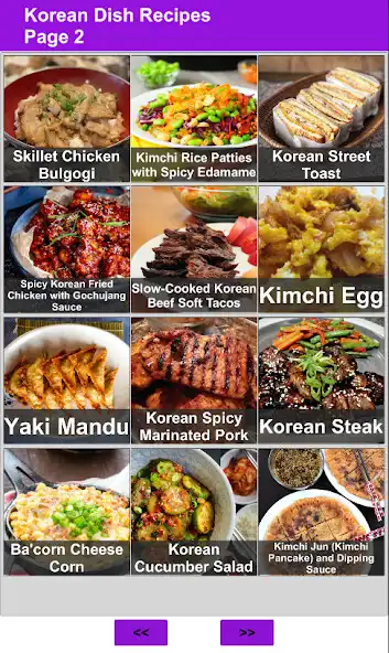 Play Korean Food Recipes : Cookbook as an online game Korean Food Recipes : Cookbook with UptoPlay