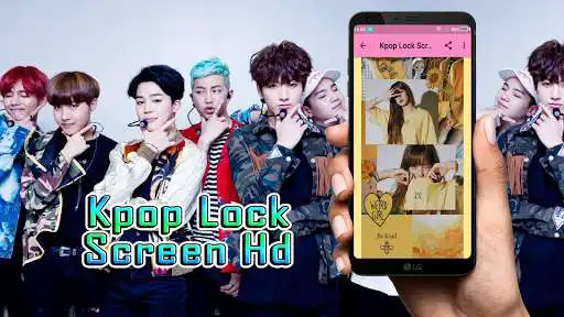 Play Kpop Lock Screen HD as an online game Kpop Lock Screen HD with UptoPlay