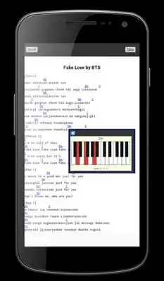 Play KPOP Piano Chord and Lyrics