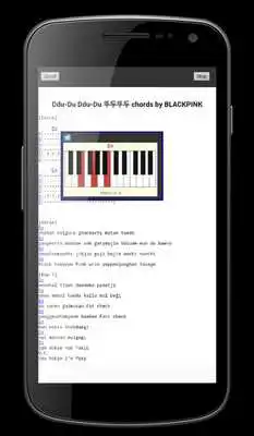 Play KPOP Piano Chord and Lyrics