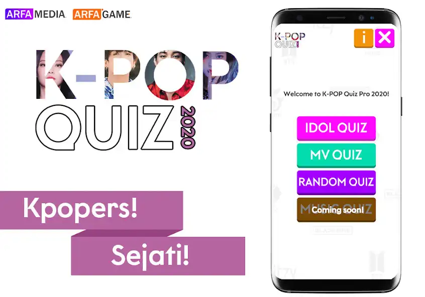 Play Kpop Quiz 2020 - BTS  Blackpink! as an online game Kpop Quiz 2020 - BTS  Blackpink! with UptoPlay