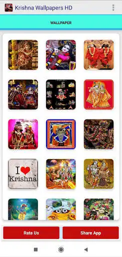 Play Krishna Wallpapers App as an online game Krishna Wallpapers App with UptoPlay