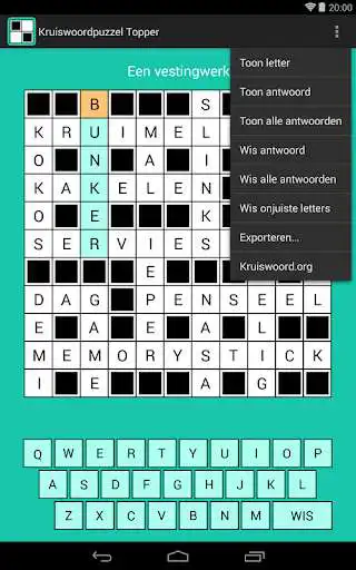 Play Kruiswoordpuzzel Topper as an online game Kruiswoordpuzzel Topper with UptoPlay