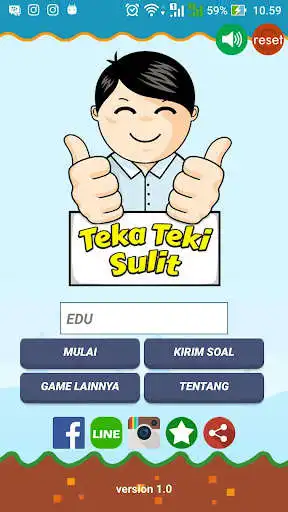 Play Kuis Teka Teki Sulit  and enjoy Kuis Teka Teki Sulit with UptoPlay