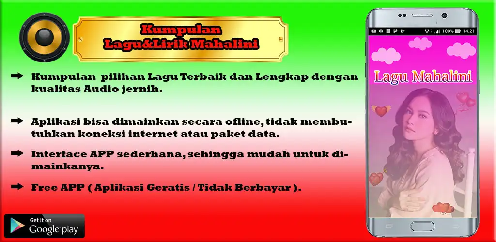 Play Kumpulan Lagu Mahalini Offline as an online game Kumpulan Lagu Mahalini Offline with UptoPlay