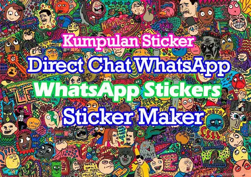 Play Kumpulan Stiker Lucu - Sticker Maker - Direct Chat  and enjoy Kumpulan Stiker Lucu - Sticker Maker - Direct Chat with UptoPlay